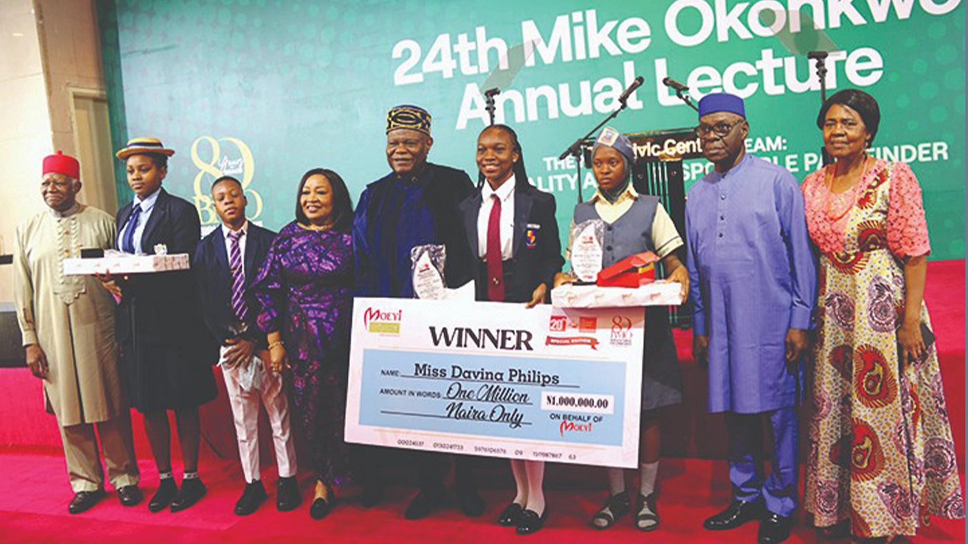 The Presentation of prizes to 2025 winners of the competition.