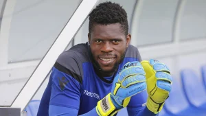 Goalkeeper Francis Uzoho will replace the injured Maduka Okoye in today’s friendly game against Jordan.