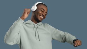 portrait-handsome-man-with-headphones-dancing