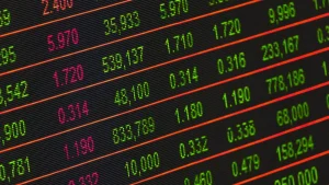 stock market dashboard. Photo by Pexels