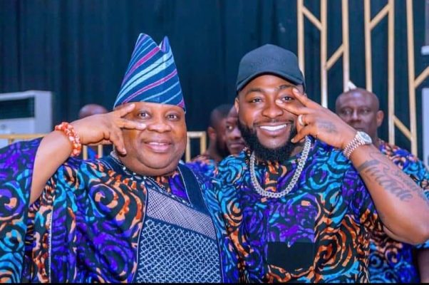 Osun State Governor, Ademola Adeleke, and Afrobeat Star, Davido