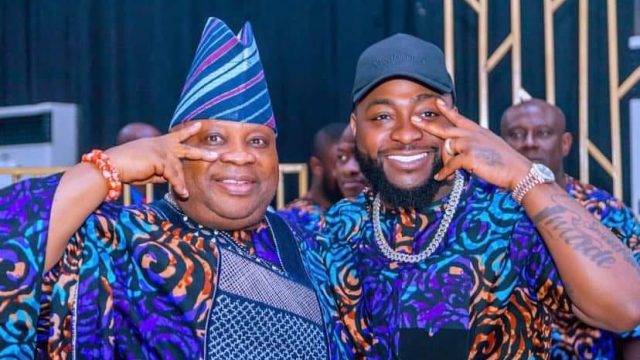 Osun State Governor, Ademola Adeleke, and Afrobeat Star, Davido