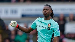 Wrexham goalkeeper, Arthur Okonkwo