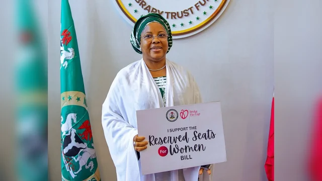 Chair of the House Committee on Women Affairs, Kafilat Ogbara,