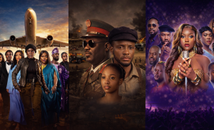 Collage of Nigerian film posters