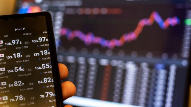 Currency rates and chart for forex trading