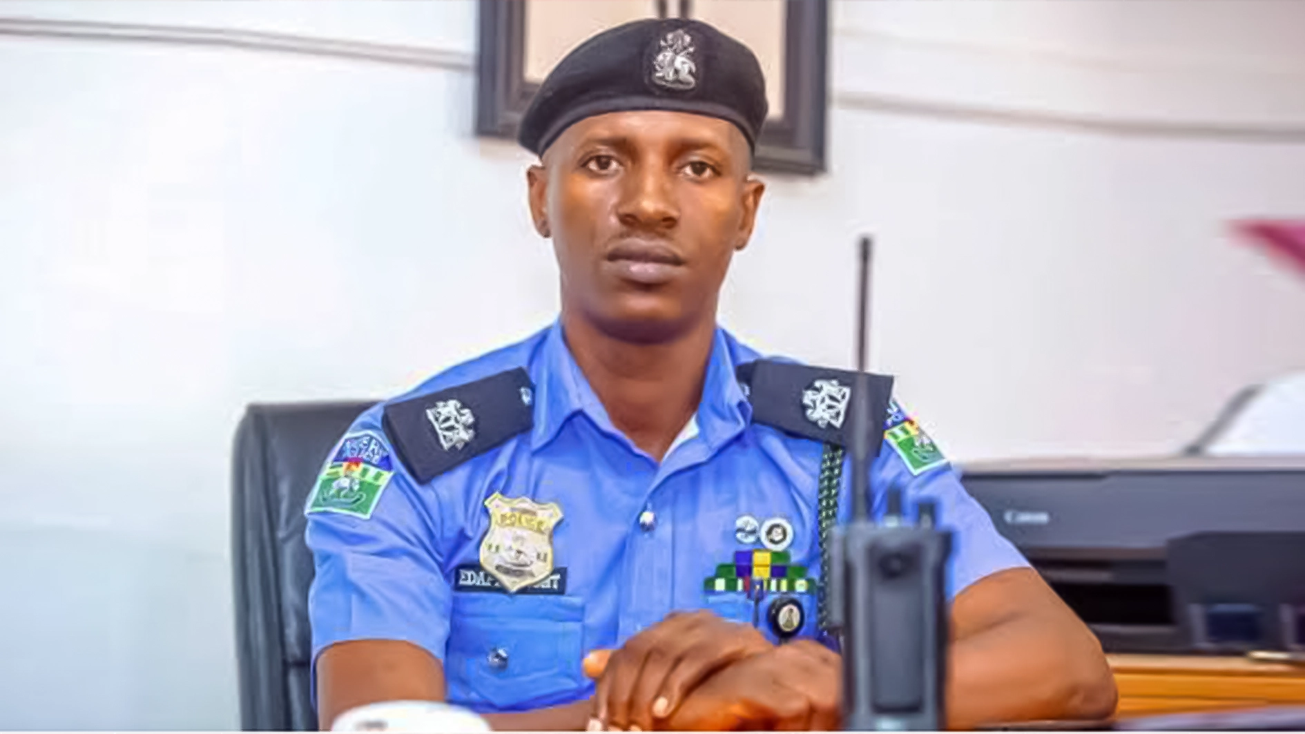 SP Bright Edafe, Police Public Relations Officer (PPRO) for the Delta State Command in Nigeria