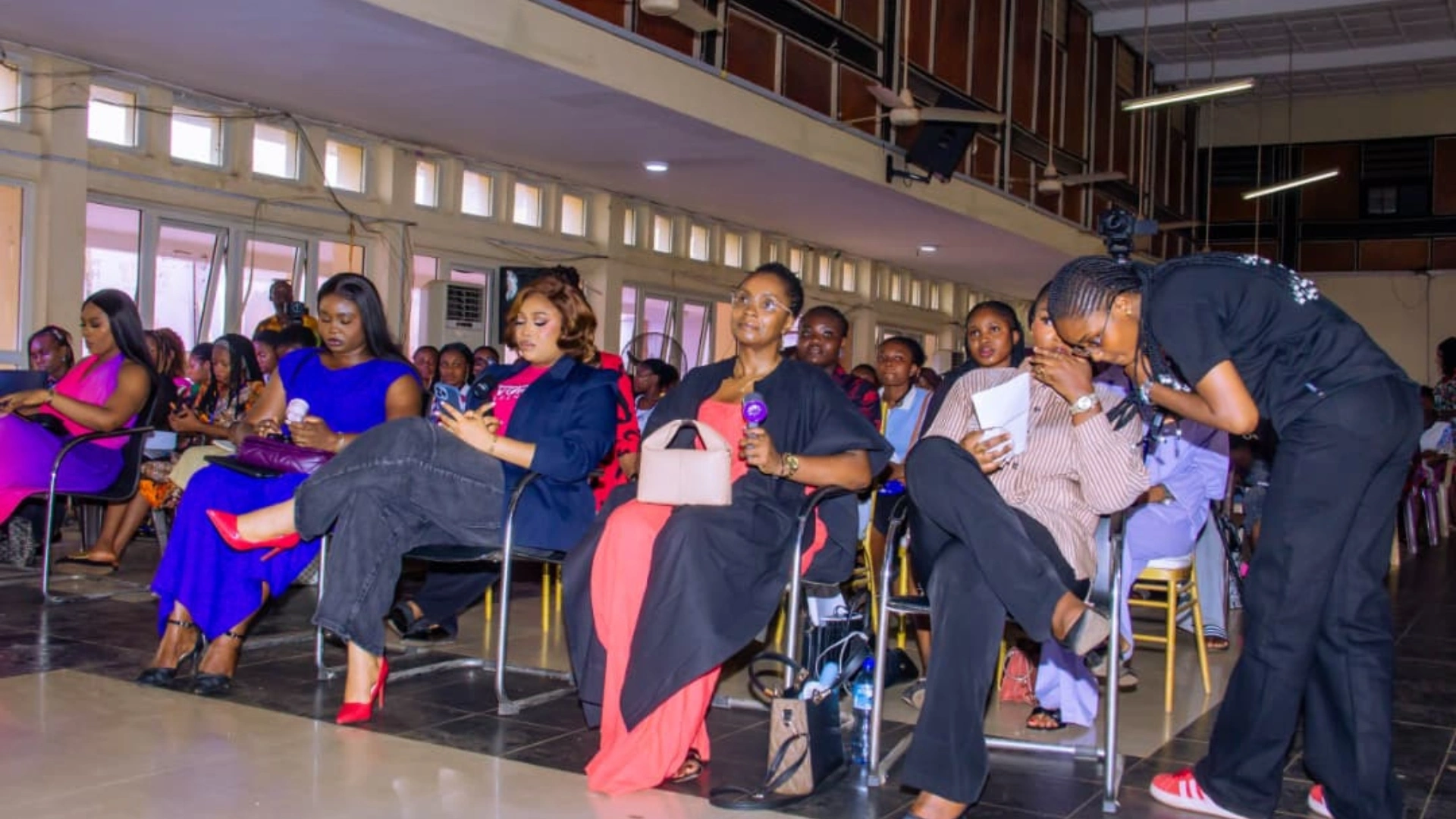 Women attending the Empower Her Voice Conference in Enugu
