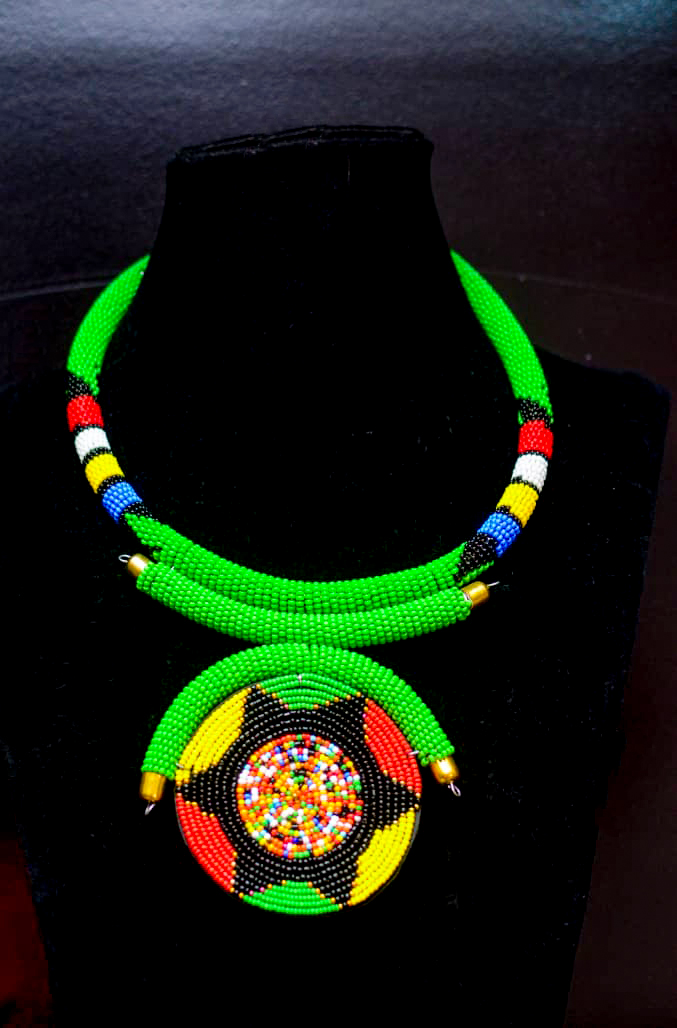 Exquisite neck piece from South Africa