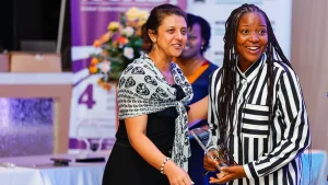 UNIMED lecturer Oluwatope Bamimore (Right)