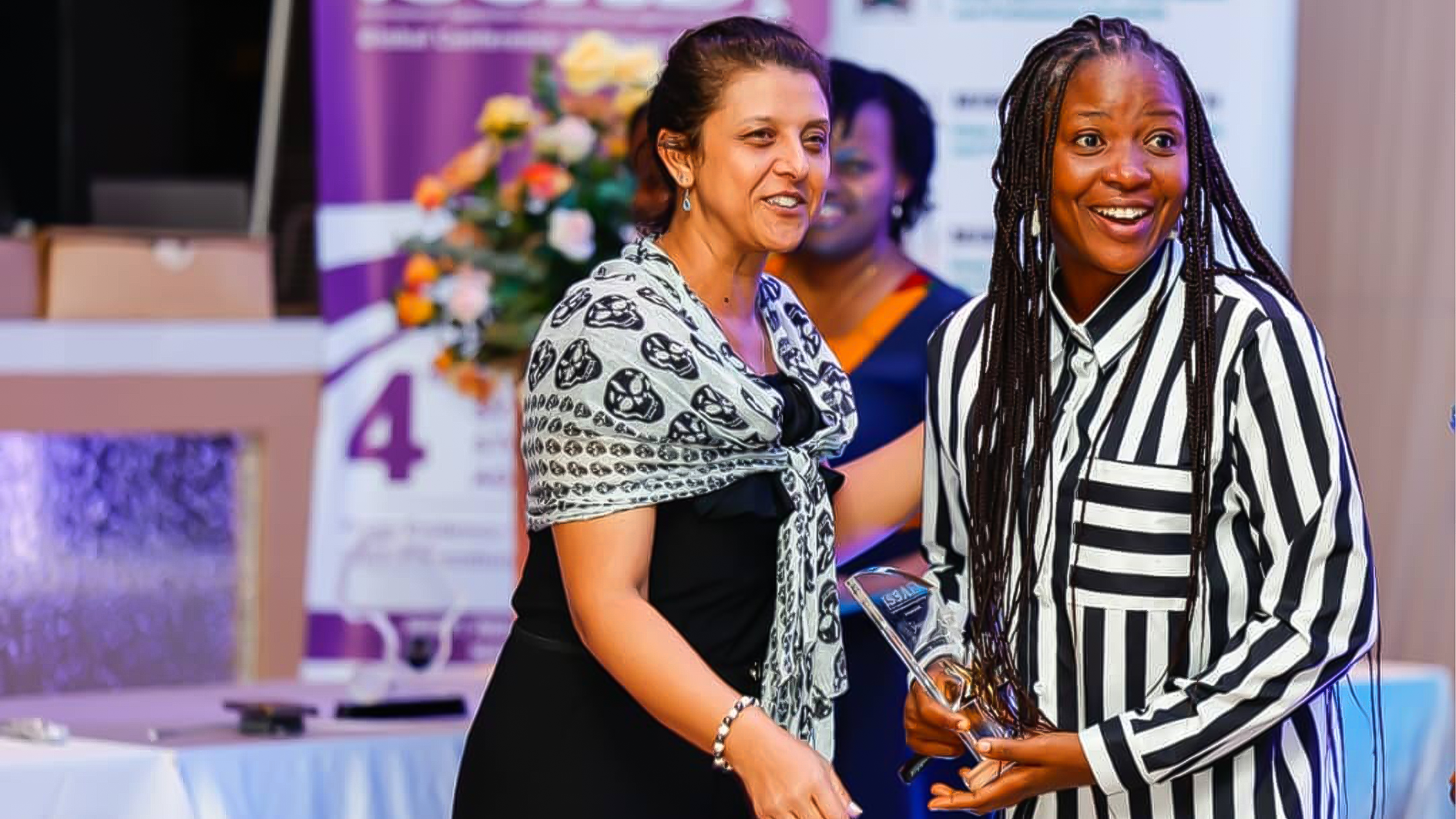 UNIMED lecturer Oluwatope Bamimore (Right)