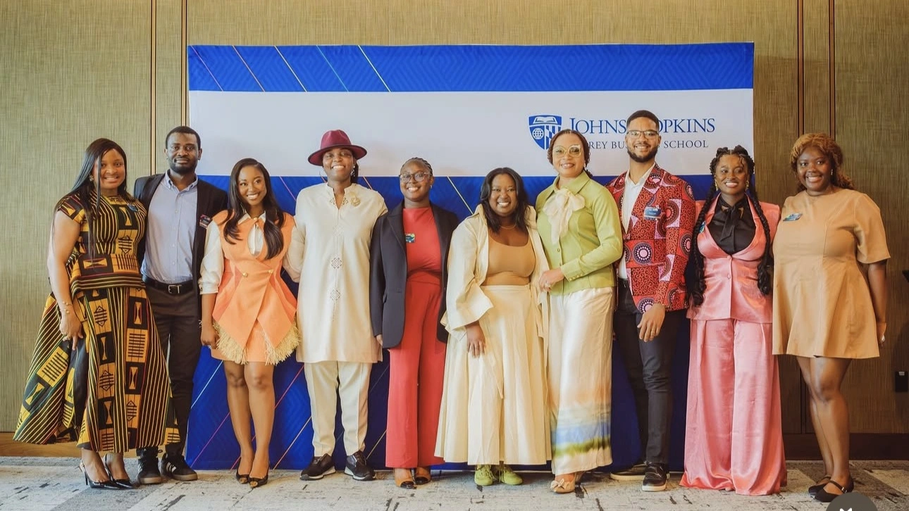 Entrepreneurship Panel: From Left to right: Chika Nzekwe, Lanre Ogungbe, Sadia Sanusi, Tolani Alli, Sewa Atanda, Davida Selby, Dr Nkem Okeke, David Chen, Josephine MacArthur, and Maame Ya Konadu Idun