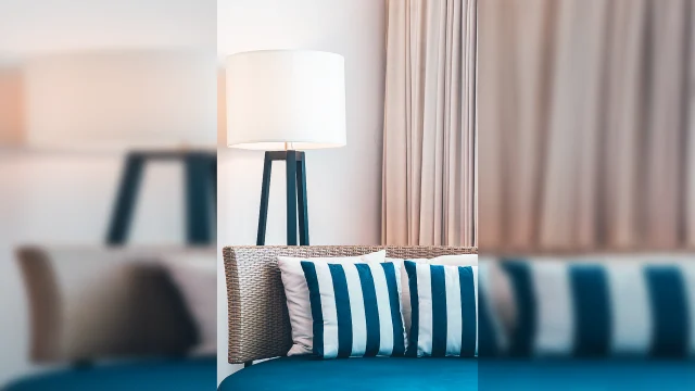 Deep Navy and warm white