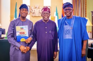 Dr Kadiri Obafemi Hamzat, Pres. Bola Ahmed Tinubu, Gov. Babajide Sanwo-olu