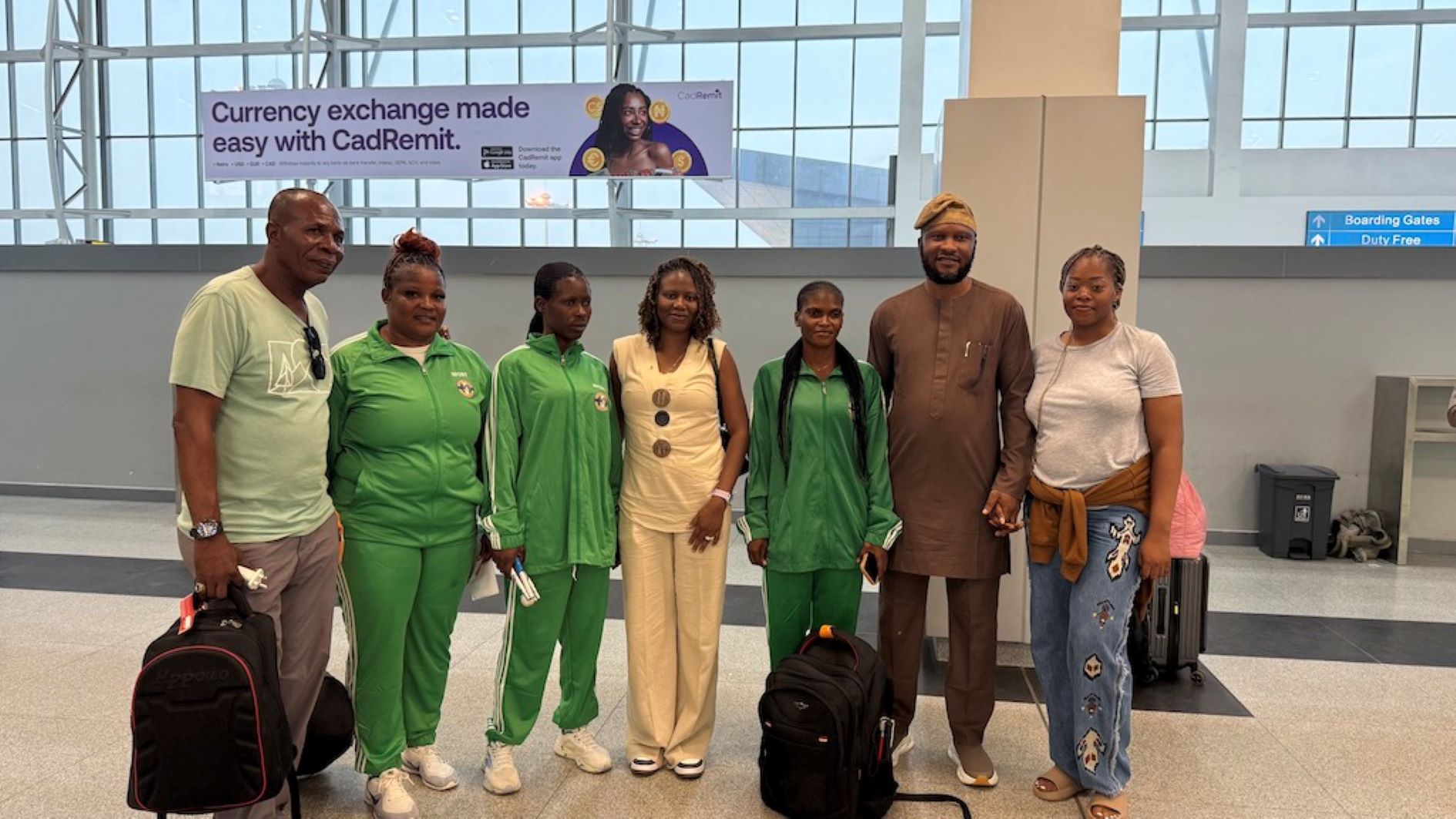 Nigeria Sambo team for 2026 World Sambo Cup