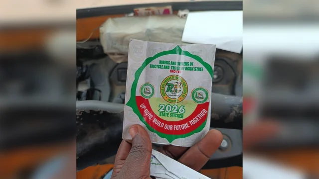 Keke riders’ ticket