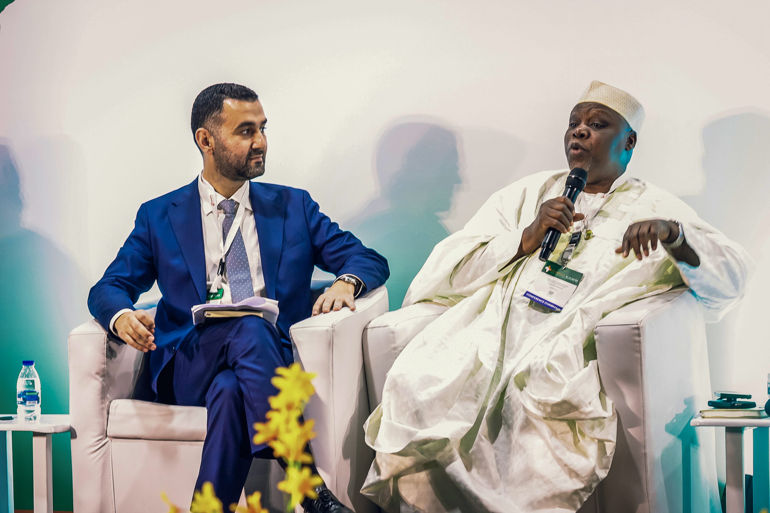 Adham Yehia and Ahmed Yakasai at Pharma West Africa 2026