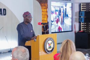 Governor of Lagos, Babajide Sanwo-olu at The World Ahead 2026