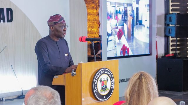 Governor of Lagos, Babajide Sanwo-olu at The World Ahead 2026