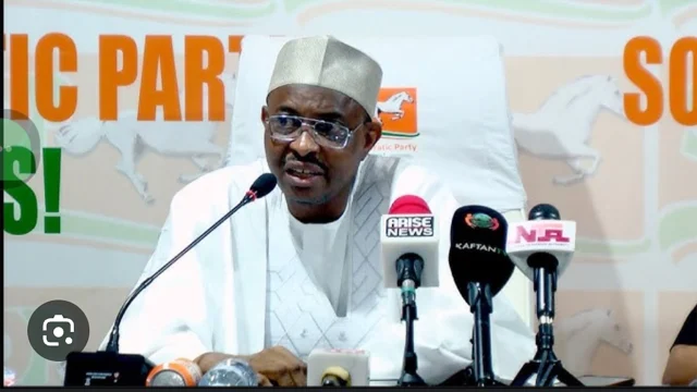 National Chairman of the Social Democratic Party (SDP),Sadiq Umar Abubakar Gombe