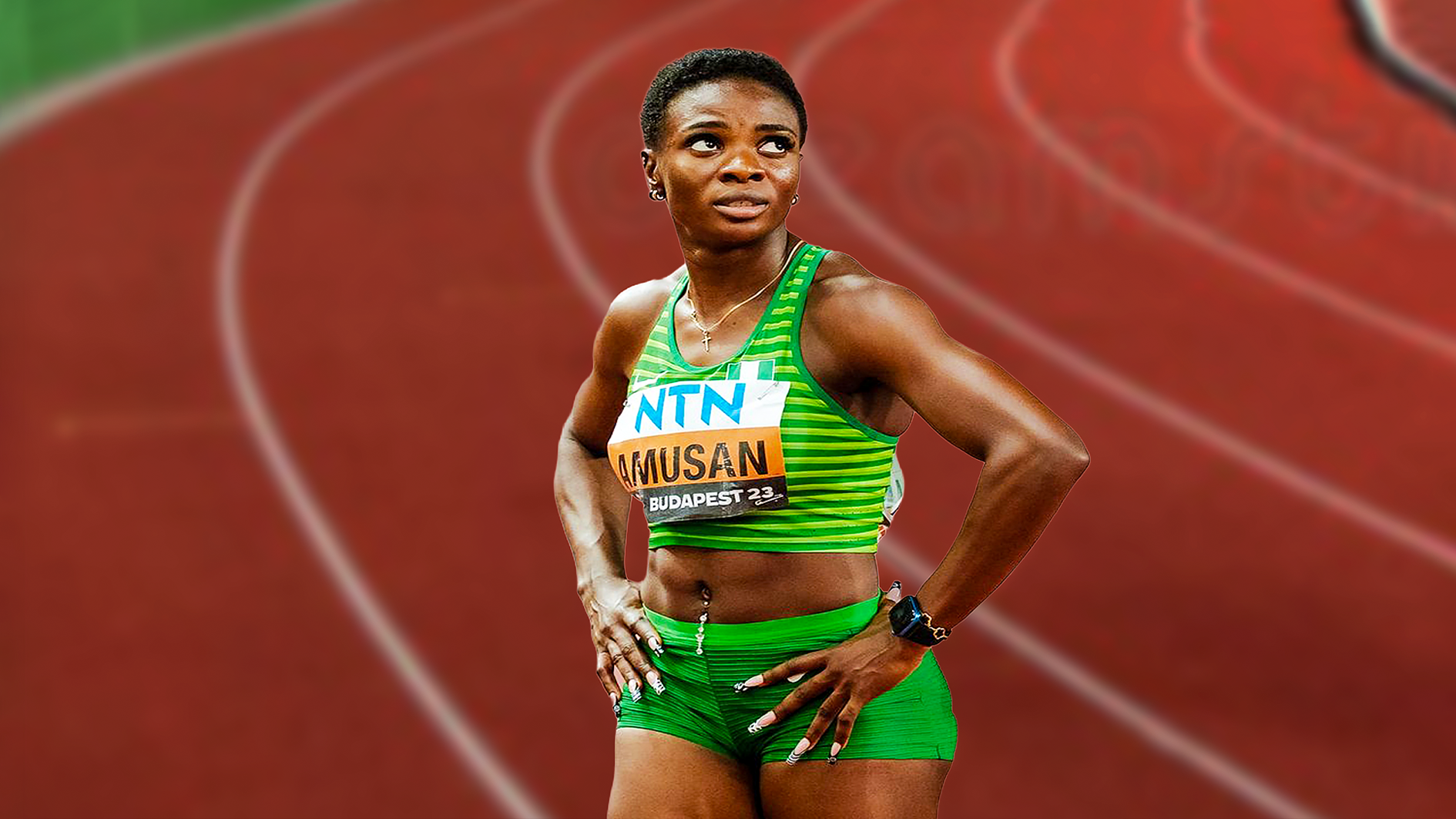 Nigerian Athlete Tobi Amusan