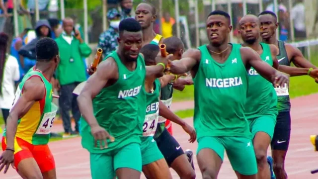 Nigeria’s relay team