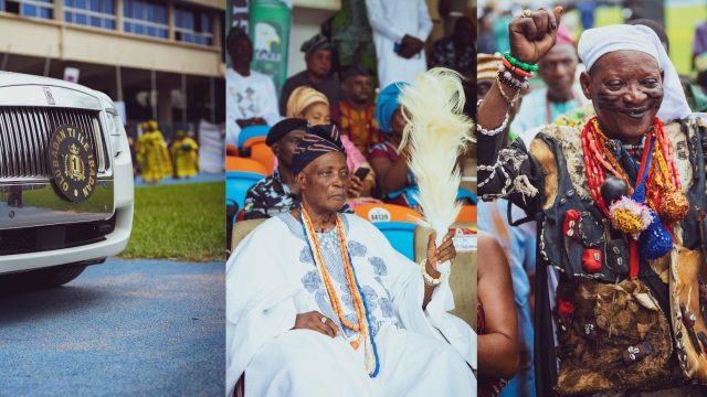 Scenes from the grand finale of Ibadan Cultural Festival 2026. Photo Visual artist and storyteller Bolaji Oladeinde