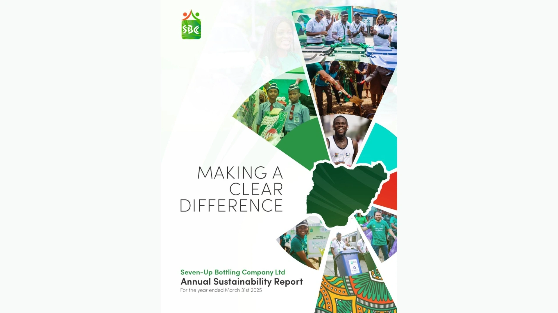Seven-Up Bottling Company Unveils Annual Sustainability Report 'Making a Clear Difference'