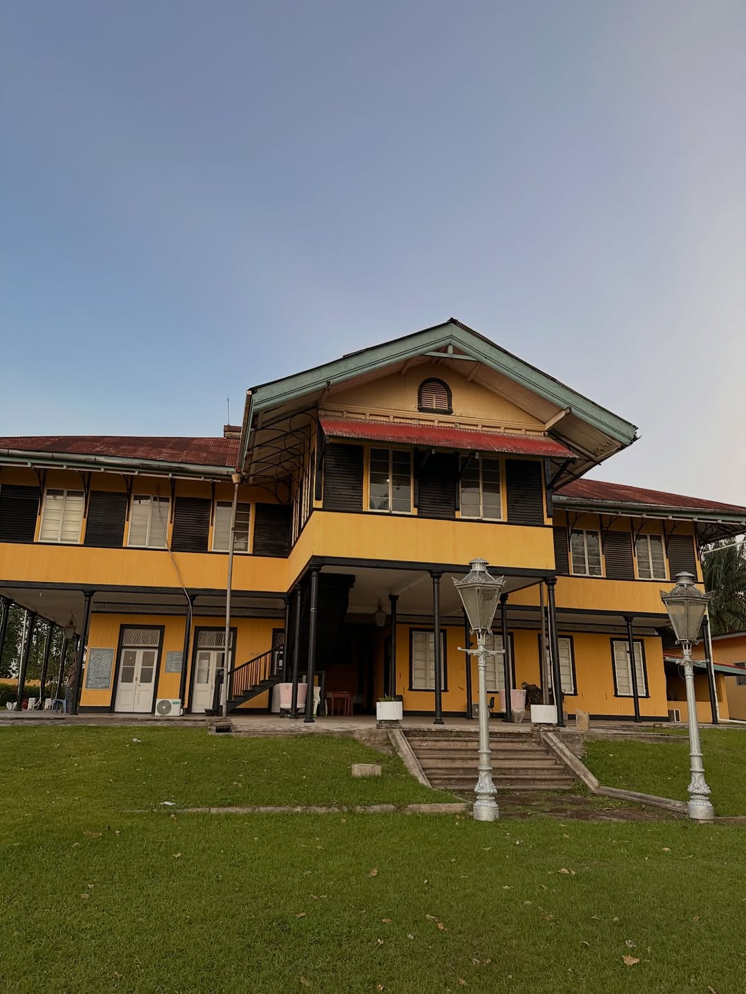 Slave History Museum building in Calabar showing historical artifacts and exhibits