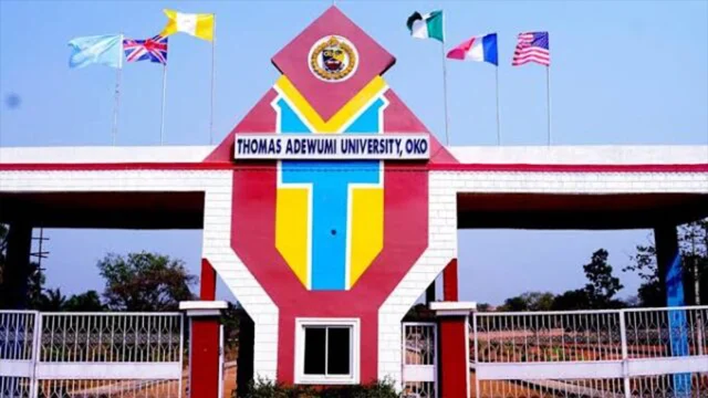 Thomas Adewunmi University