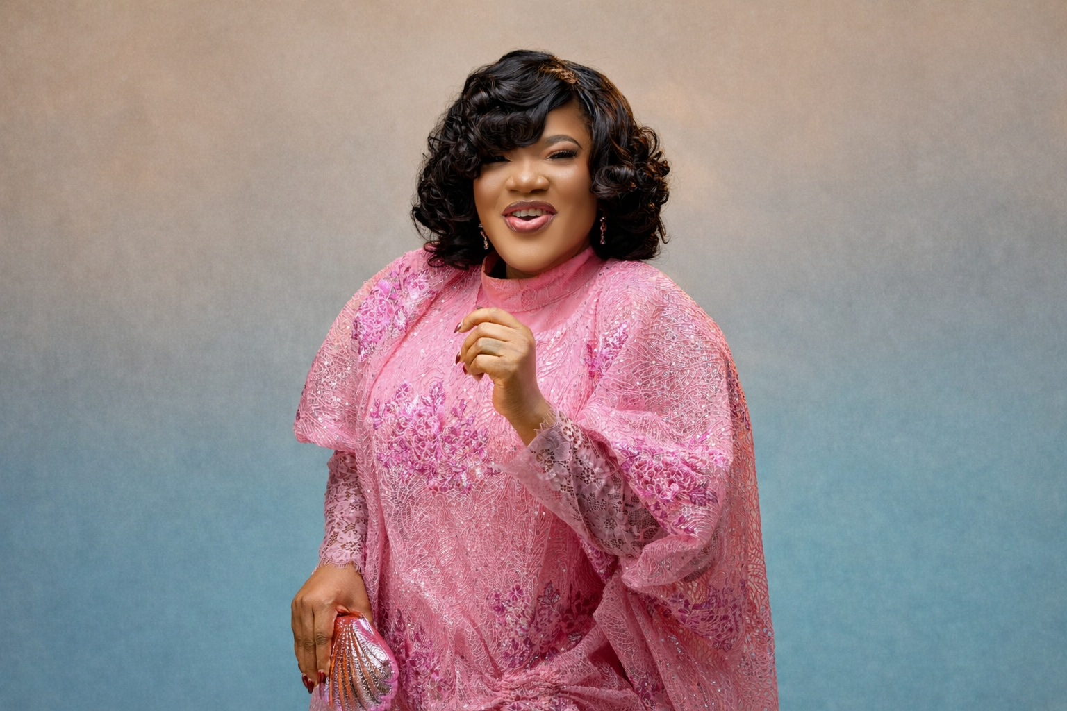 Toyin Abraham defends kneeling to greet elders, saying it reflects her upbringing and culture, after backlash from viral birthday video