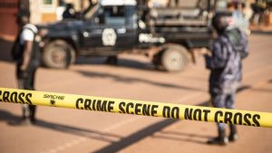 Uganda crime scene