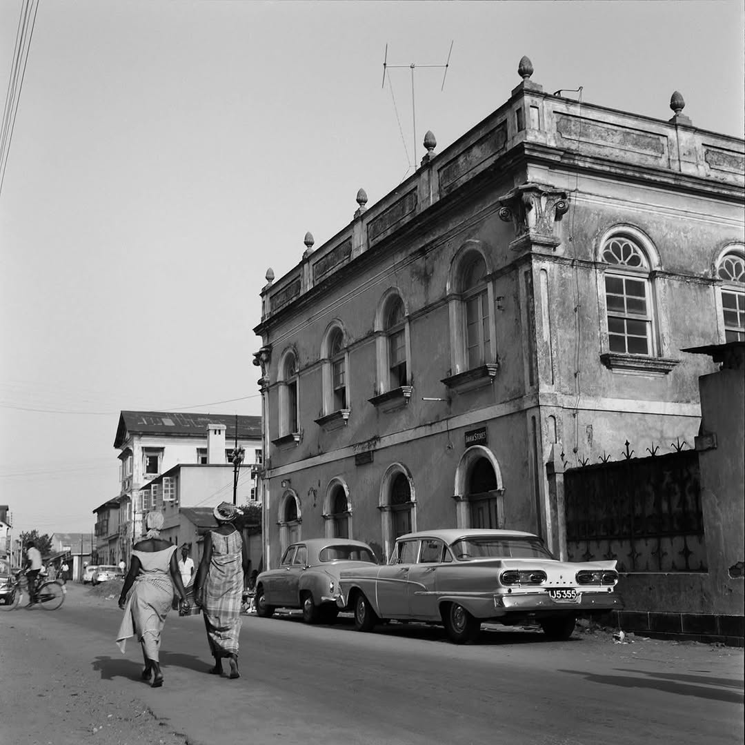 Water House Lagos Island with Brazilian-style architecture and historic design