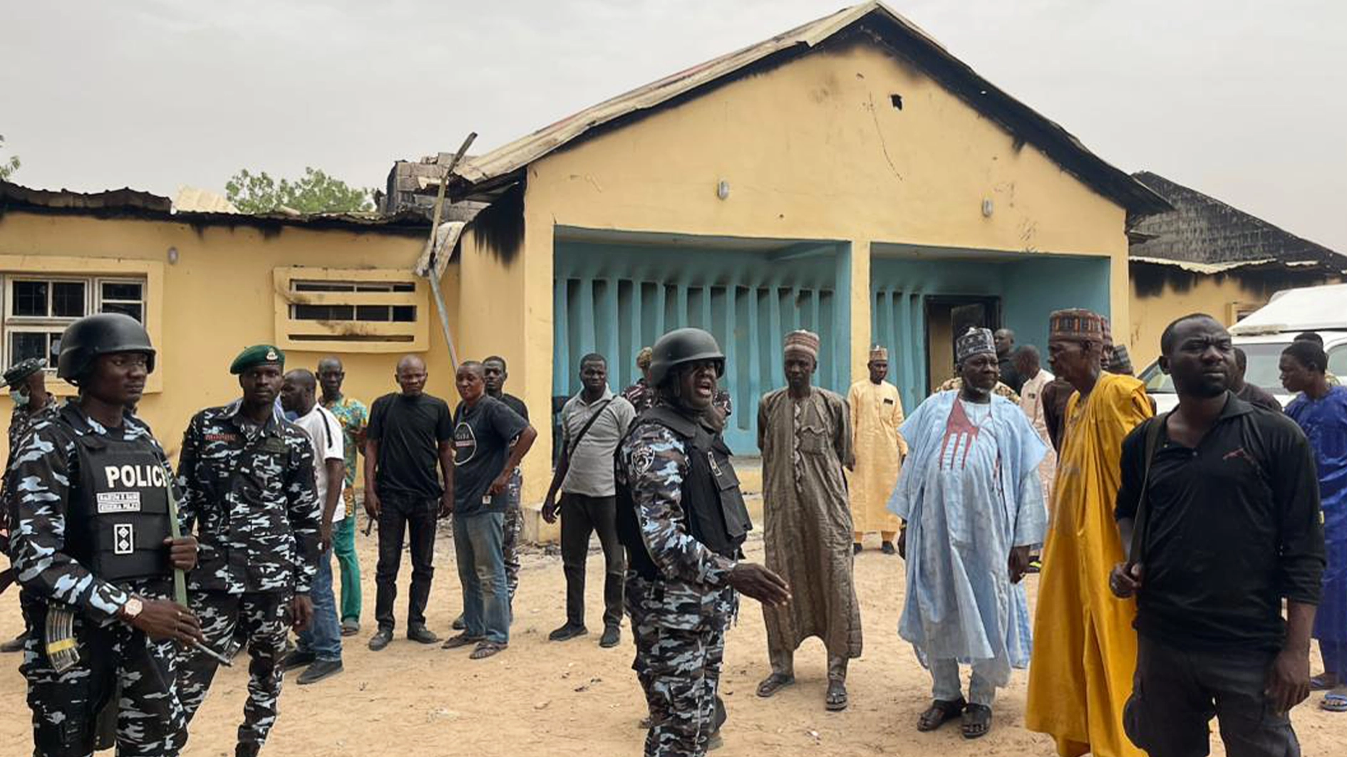 Affected police station