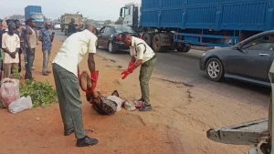 Accident scene