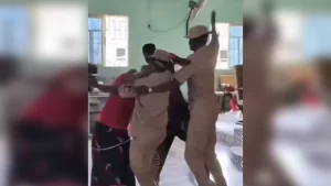 Physical altercation erupts during a church service in Delta State following alleged assault on a pastor and his wife in Ughelli North Local Council of Delta State.