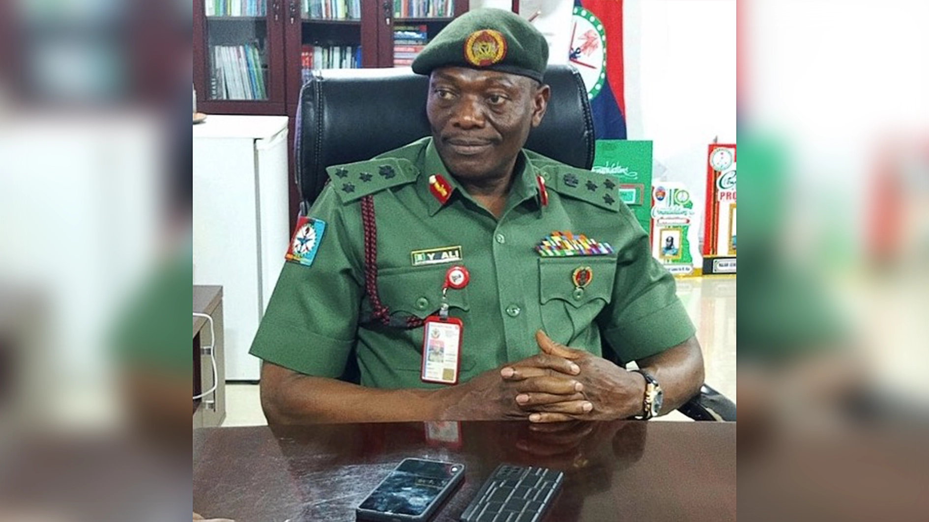 Coordinator of Operation Safe Corridor, OPSC Brigadier General Yusuf Ali