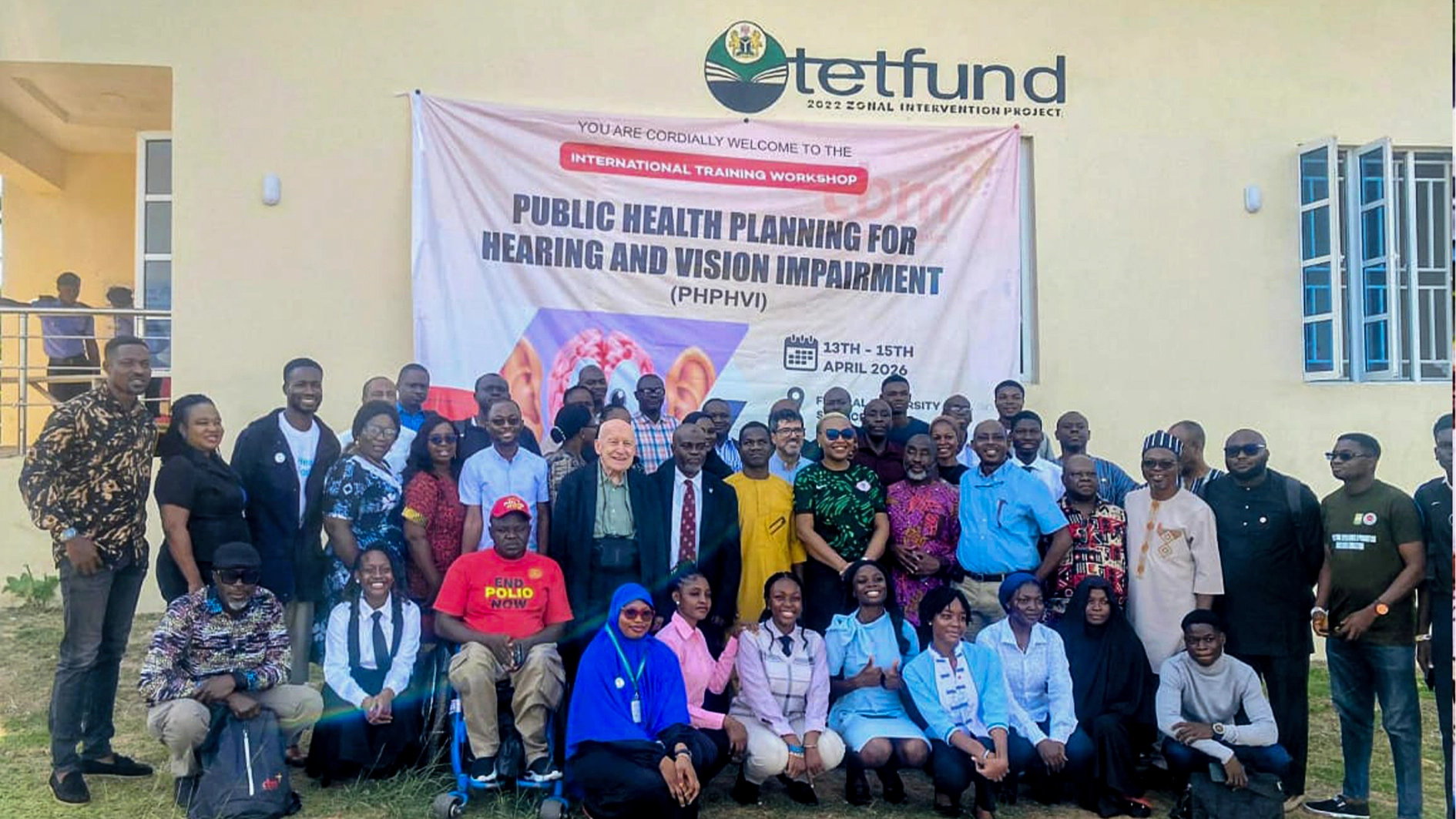 A cross section of participants at the event