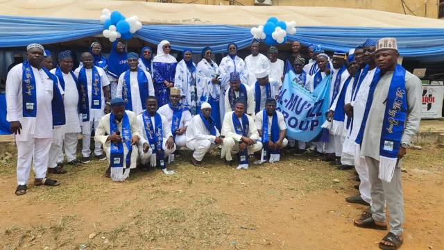 Members of the NASFAT families at the event