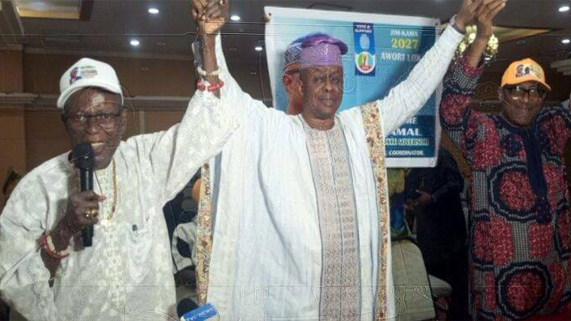 Lagos aspirant promised 5-point agenda, 50 billion dollars' partnership support