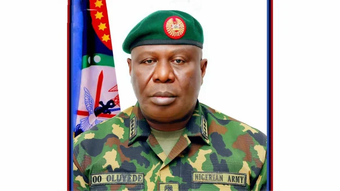 The Chief of Defence Staff (CDS),General Olufemi Olatunbosun Oluyede