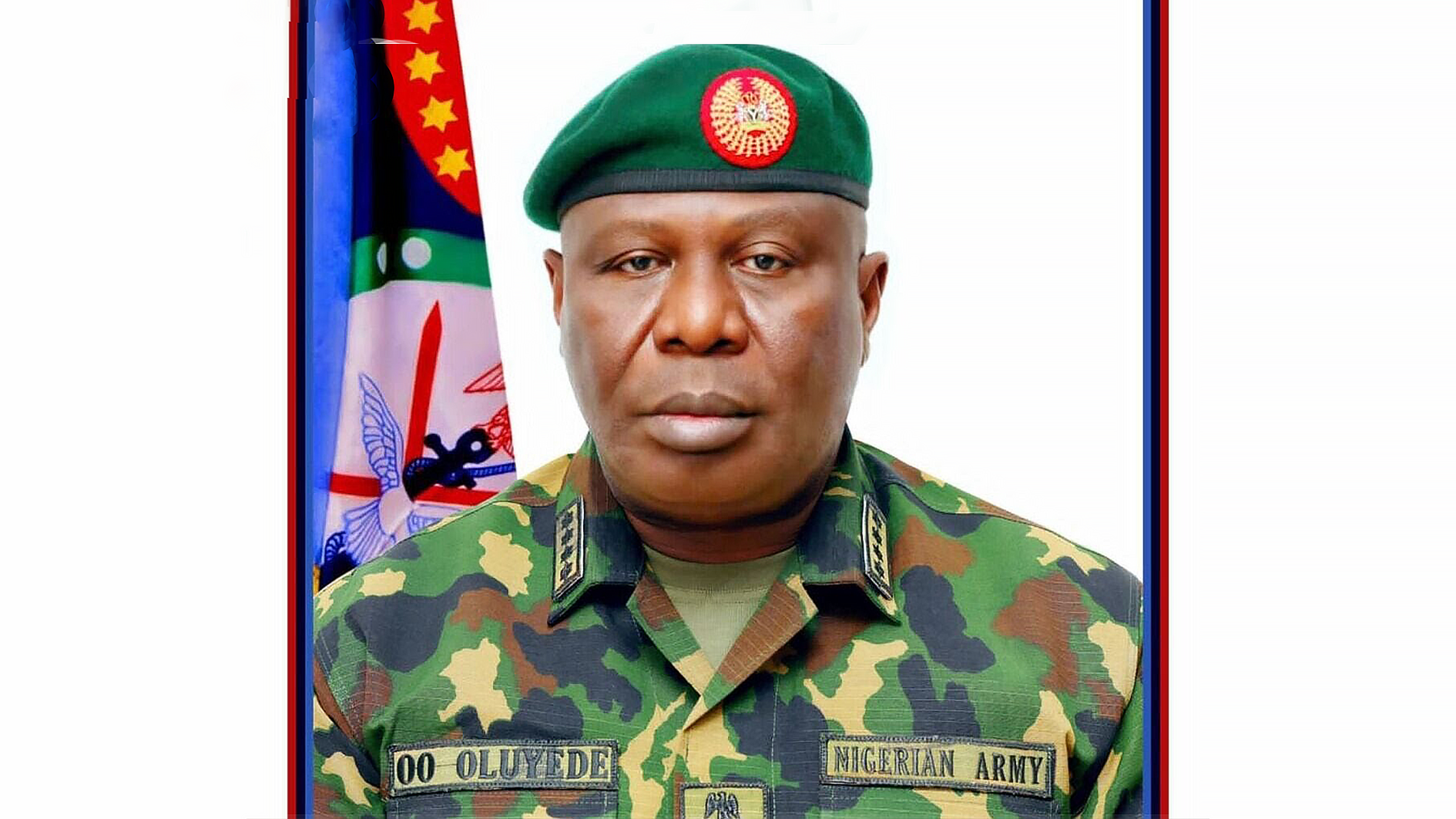 The Chief of Defence Staff (CDS),General Olufemi Olatunbosun Oluyede