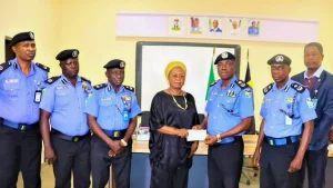 Commissioner of Police in Ogun State, Bode Ojajuni, has distributed a sun of ₦30,552,851.16 to families of police officers who died in the line of duty.