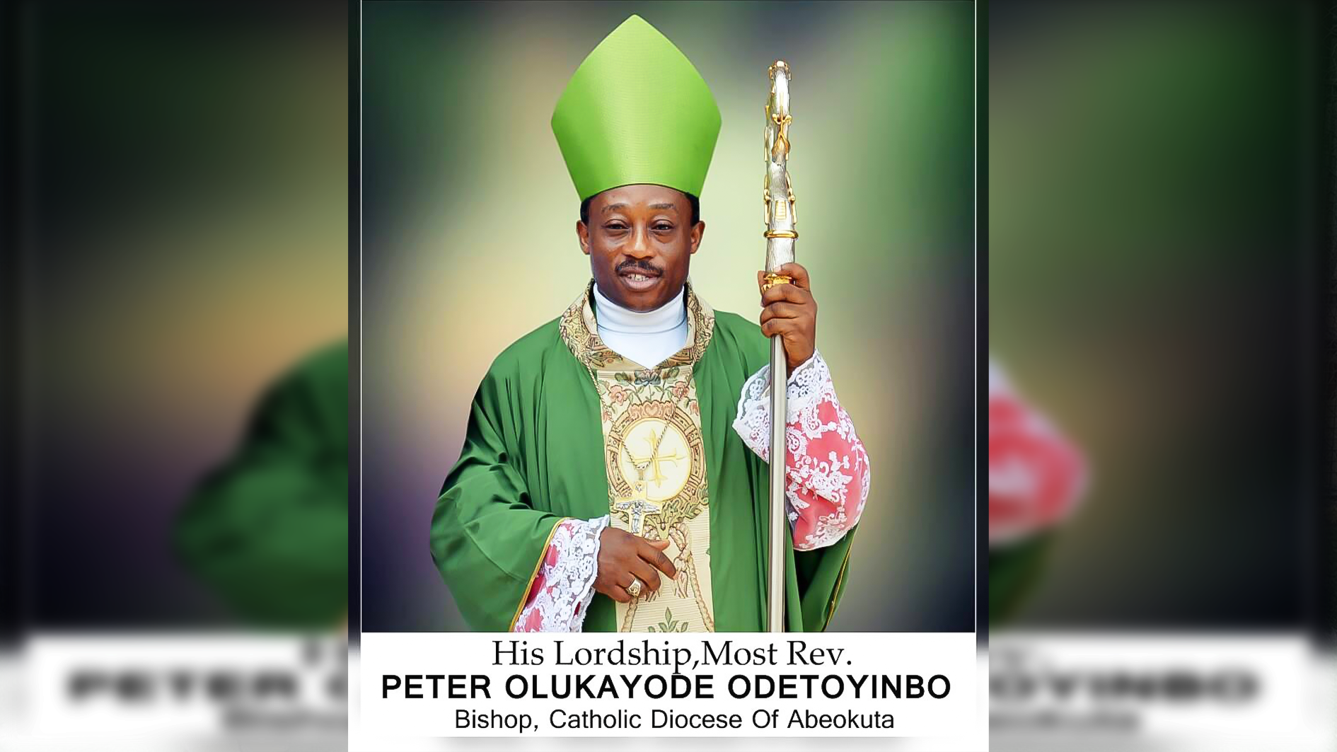 Bishop Odetoyinbo urges Nigerians to embrace hope, resilience and faith during Easter calling resurrection foundation of Christian hope amid challenges