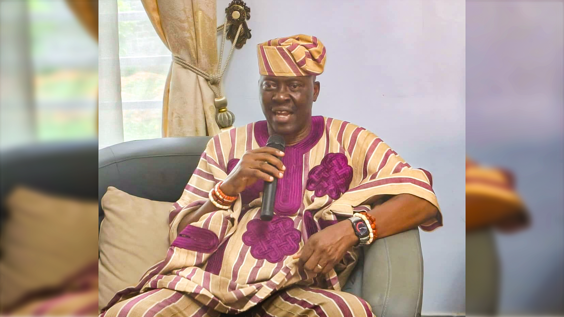 the Oluoke of Okeigbo, Oba Felix Adeoye Akintoye