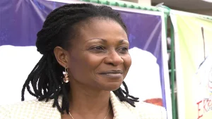 Former Nigerian sprint queen, Mary Onyali