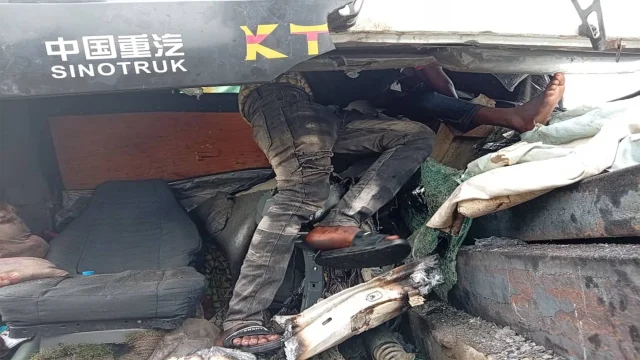 Scene of the accident