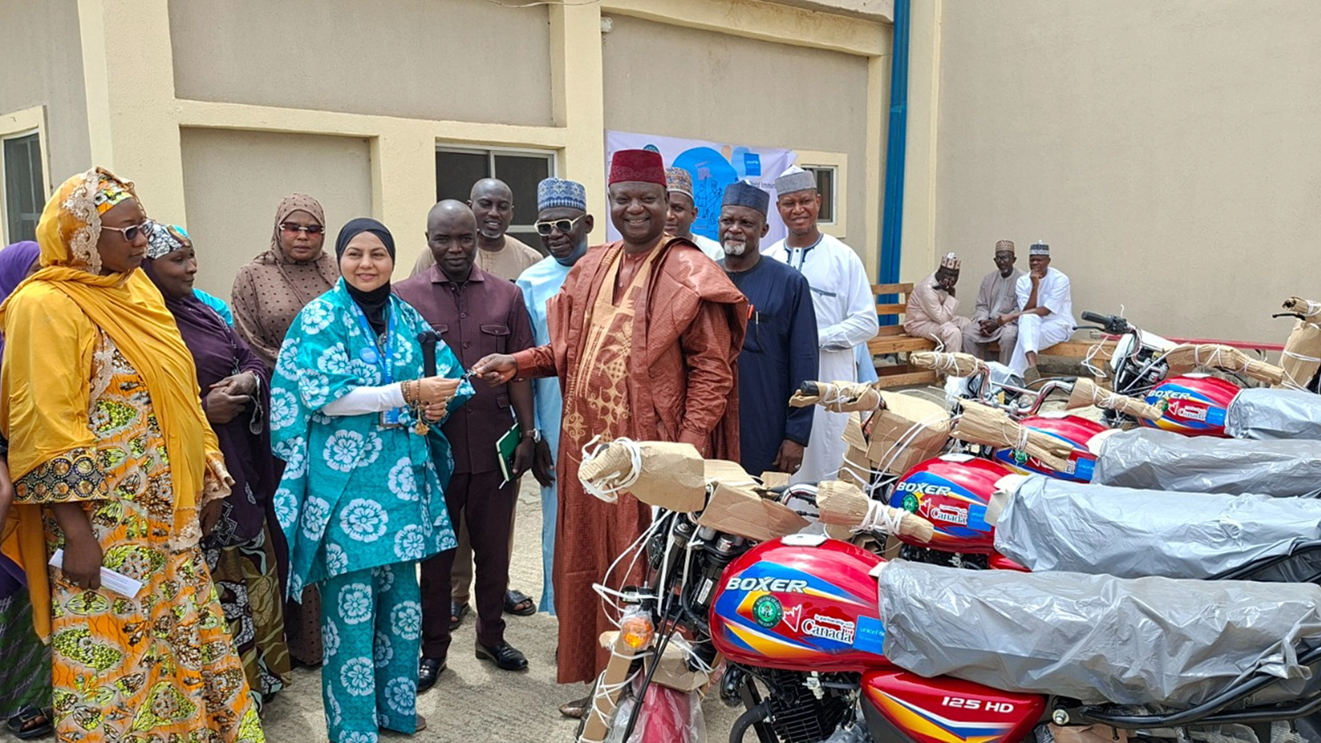 Bauchi, UNICEF launch motorcycles to deliver healthcare services