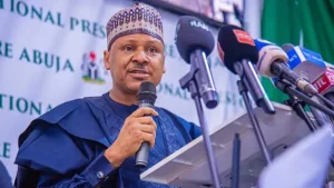 Minister of Information and National Orientation, Mohammed Idris.