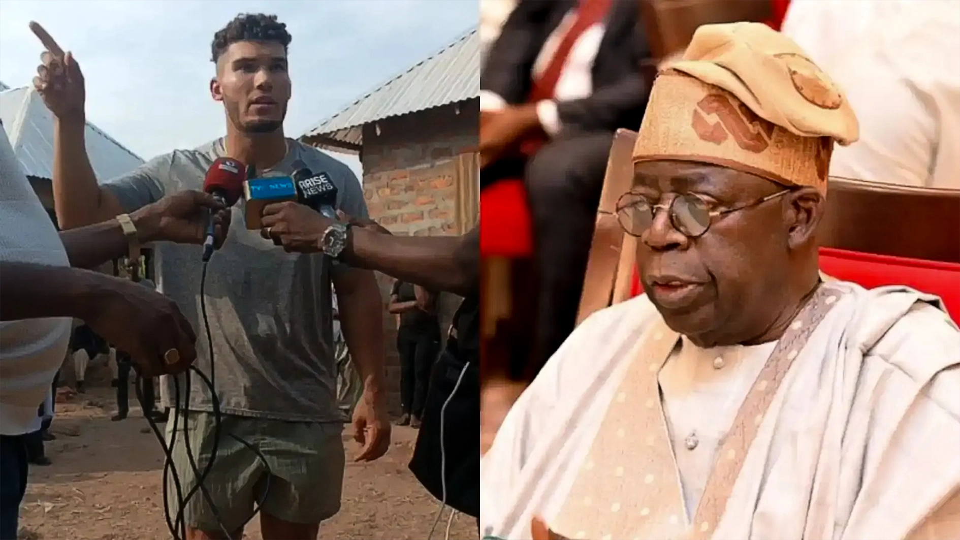 Missionary Alex Barbir and President Bola Tinubu